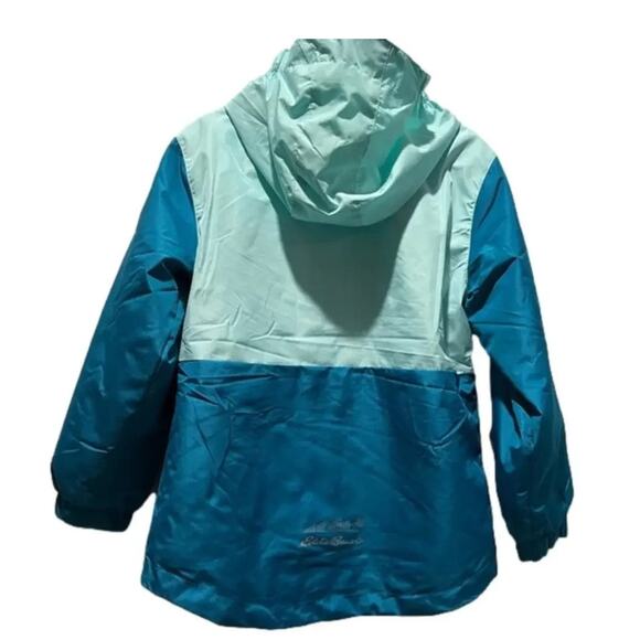 Eddie Bauer Girl's Jacket 3 in 1 Paradise Blue Size XS NWT - Picture 2 of 6